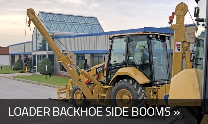 Weldco-Beales Loader Backhoe Side Booms