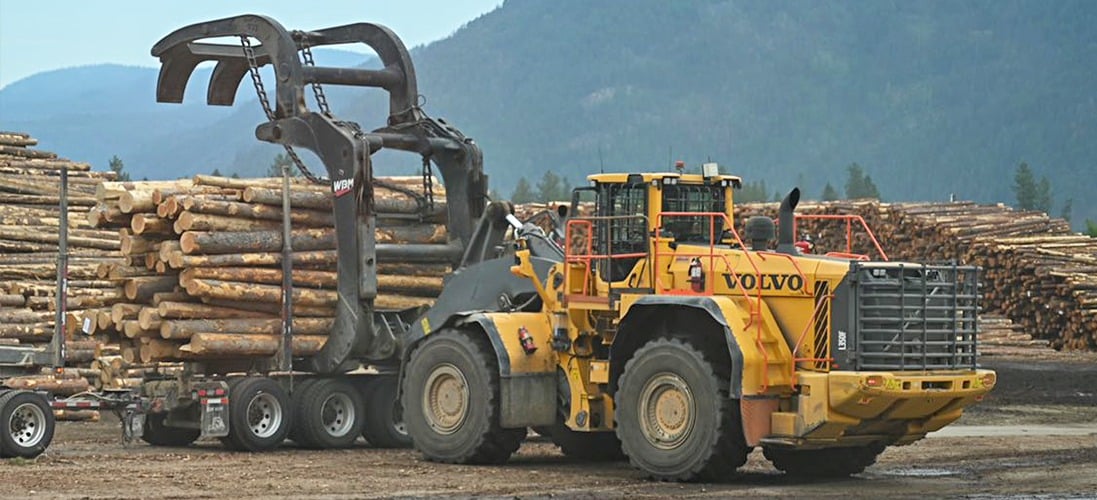 Volvo Log Loader High Capacity